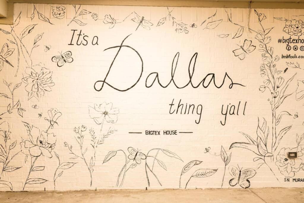 Dallas 4Br Large Yard W Hot Tub , Fire Pit And Basketball Hoop Exterior foto
